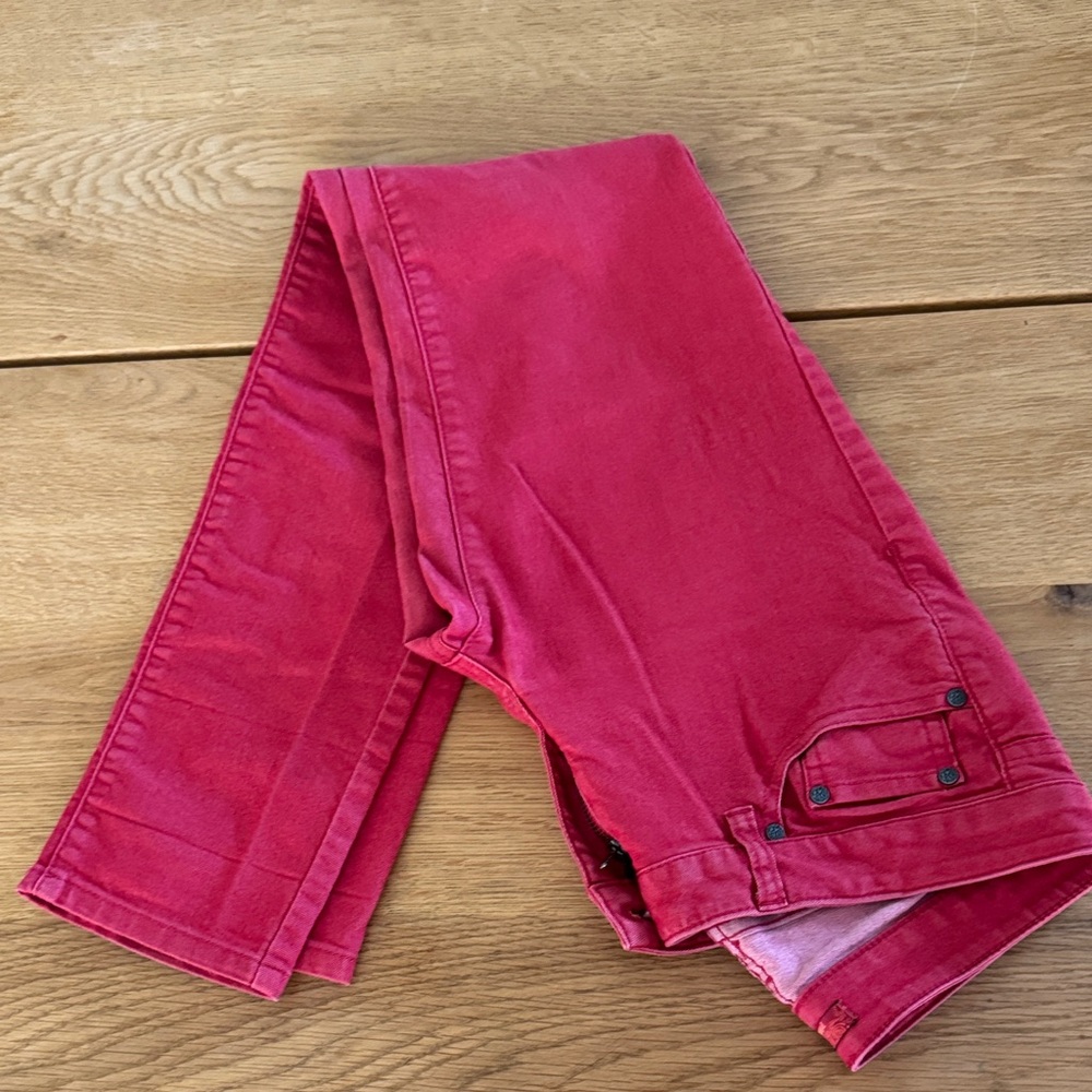 Prana Vibrant Red Women's Skinny Jeans